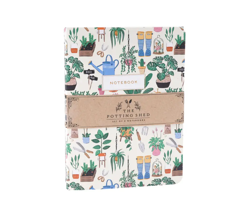 The Potting Shed Set Of 2 Notebooks
