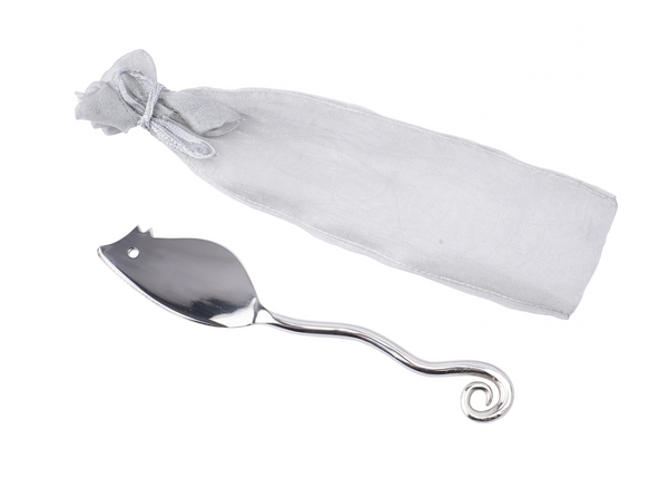 Mouse Cheese Knife In Organza Bag - Available Engraved Personalised - Culzean Gifts
