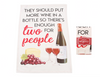 They Should Put More Wine In A Bottle Tea Towel - Culzean Gifts
