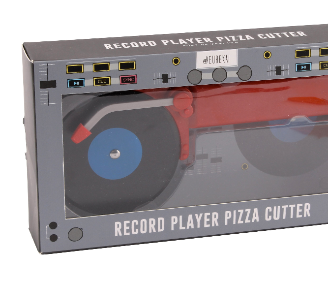 Eureka Record Player Pizza Cutter - Culzean Gifts