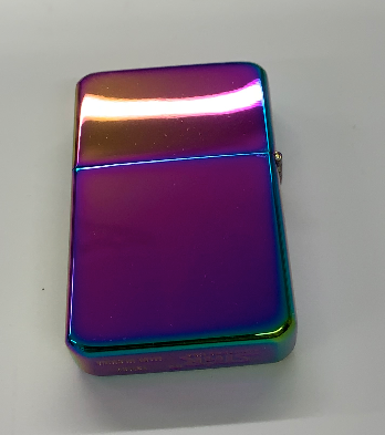 Rainbow Star Flip Top Lighter - Available Engraved Personalised - Culzean Gifts