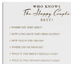 The Happy Couple Bridal Party Game - Culzean Gifts