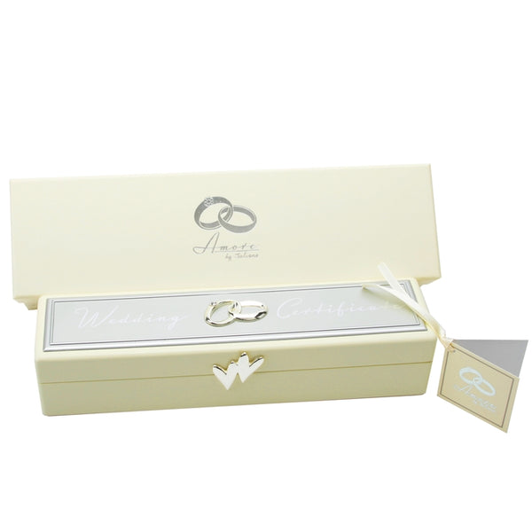 Amore Wedding Certificate Holder 24cm - Culzean Gifts