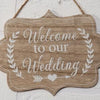 Welcome To Our Wedding Plaque - Culzean Gifts