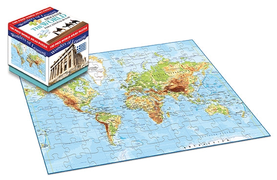 100 Piece Jigsaw Puzzle - World - Culzean Gifts