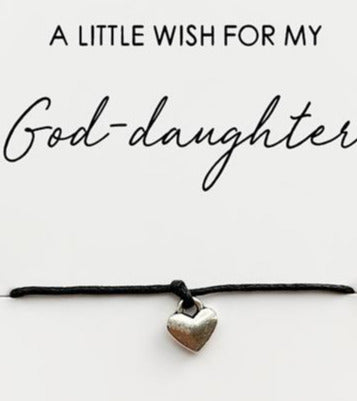 Wishstrings God Daughter Bracelet