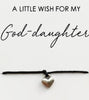 Wishstrings God Daughter Bracelet