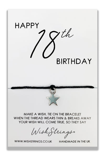 Wishstrings 18th Birthday Bracelet